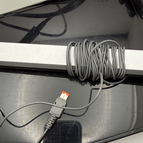 Black Nintendo Wii Console with Accessories- no controllers
